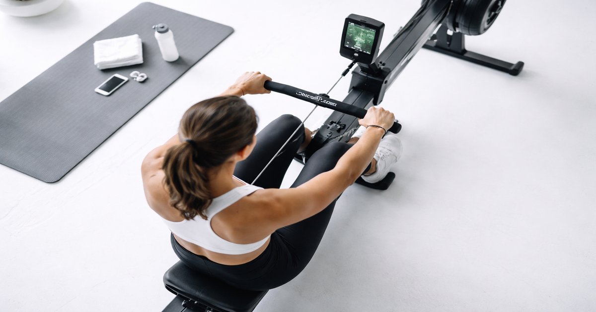 concept2 pm5 in use