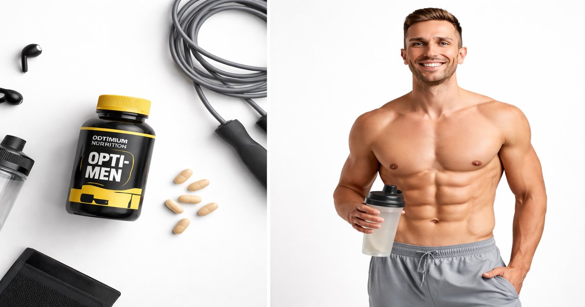 optimum nutrition multivitamin in use