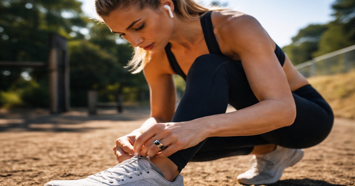 oura ring in use